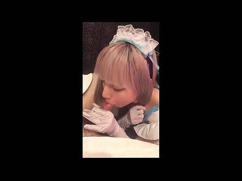 ❤️ Japanese Idol [mayuka], franskur vinnukonubúningur, 1. hluti, blástur og hristur af sér með húðkrem Slúður á is.mailkassa.ru ❌️